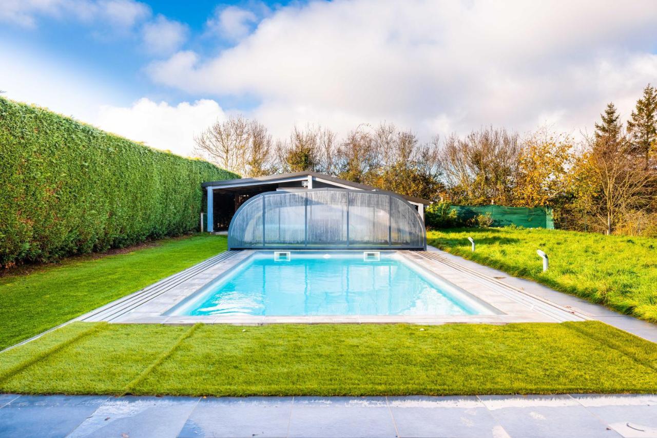 Grande Maison Avec Piscine Et Jacuzzi A La Campagne 代夫勒 外观 照片