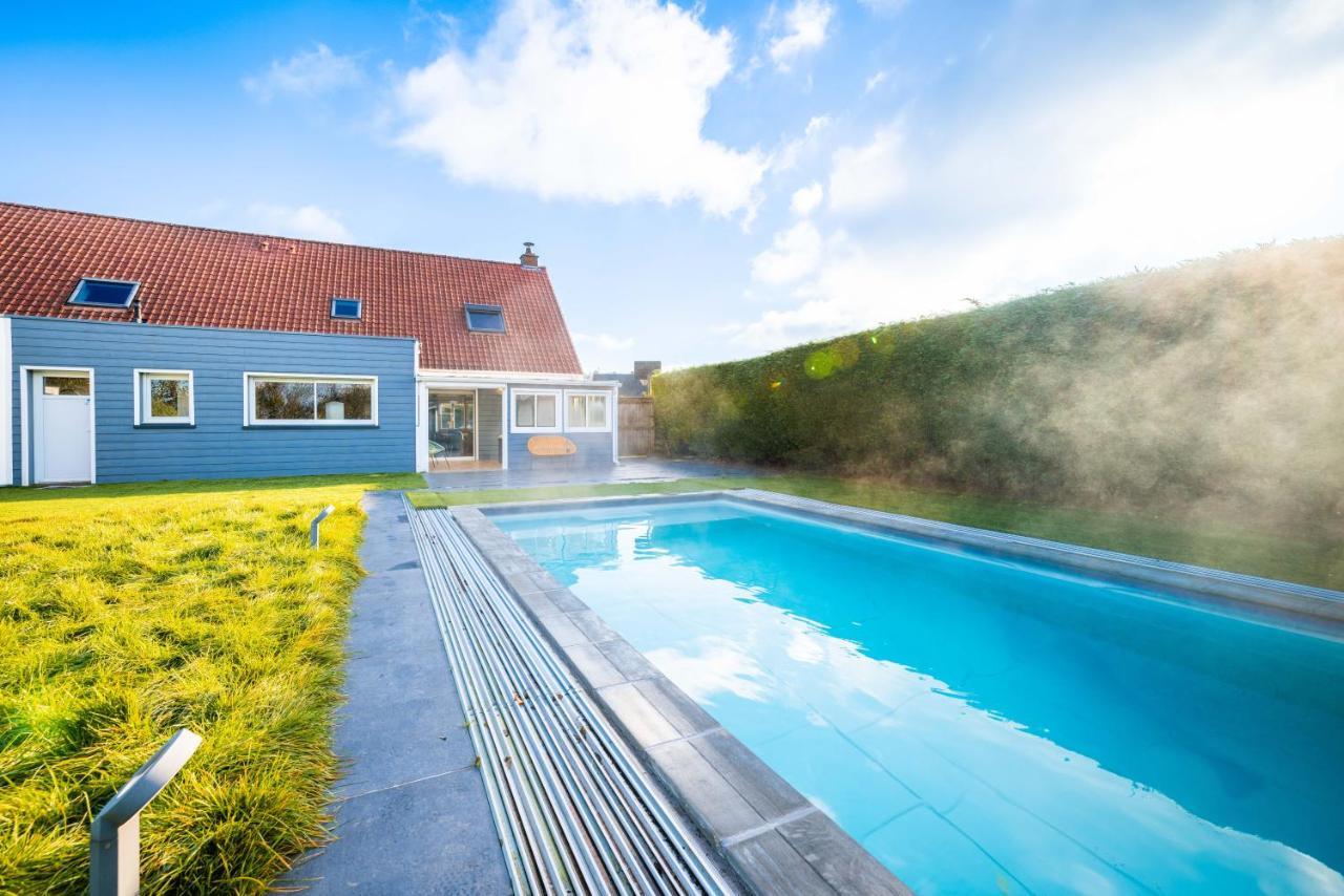 Grande Maison Avec Piscine Et Jacuzzi A La Campagne 代夫勒 外观 照片